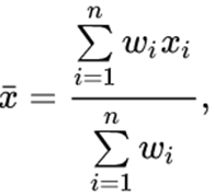 the mathematical calculation